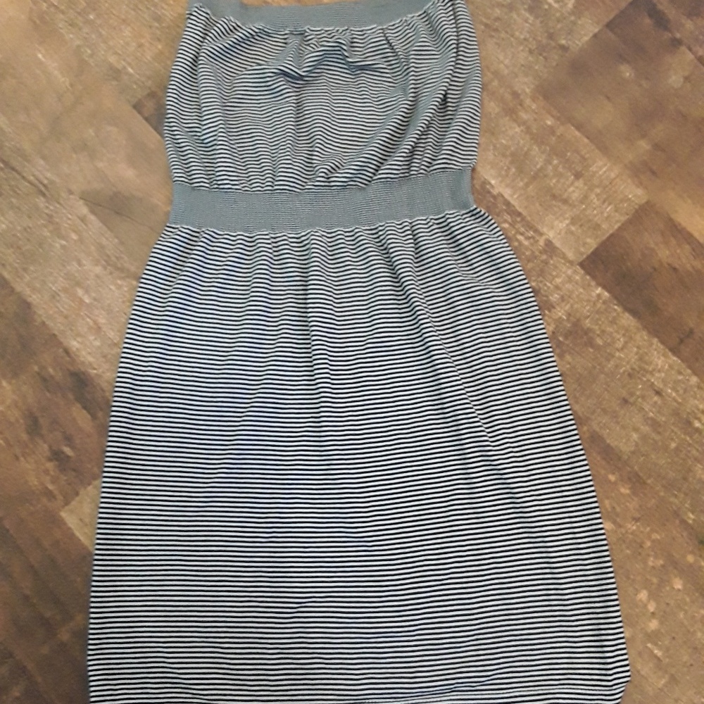 Romeo Me dress women size L/XL strips New - Picture 1 of 4